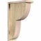 Ekena Millwork Crestline Rough Sawn Corbel w/Backplate, Douglas Fir, 6"W x 14"D x 22"H COR06X14X22CRE01RDF - alternate 1